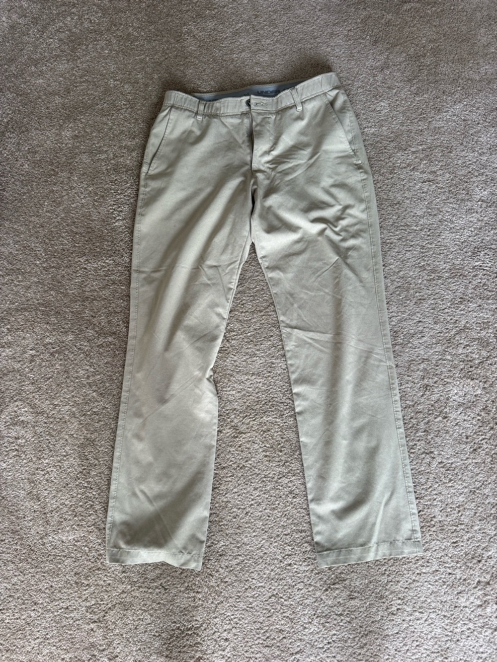 Under Armour Men's Khaki Performance Chinos - Light Tan